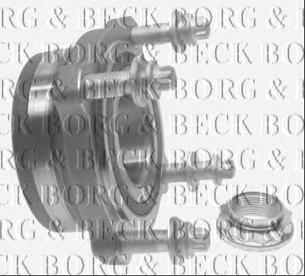 BWK1148 Borg&beck cojinete de rueda trasero