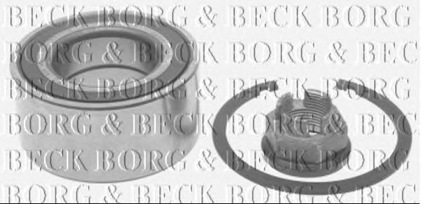 BWK1145 Borg&beck cojinete de rueda delantero