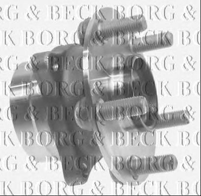 BWK1159 Borg&beck cubo de rueda delantero