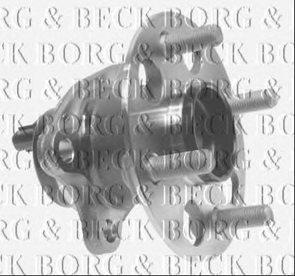 BWK1160 Borg&beck cubo de rueda trasero
