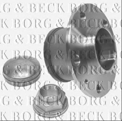 BWK1132 Borg&beck cubo de rueda trasero