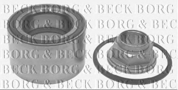 BWK1130 Borg&beck cojinete de rueda delantero