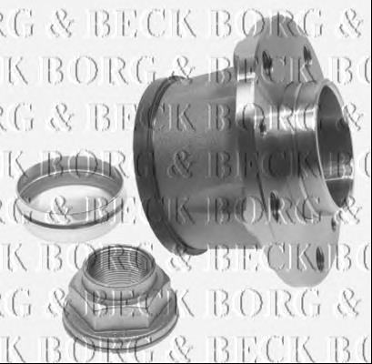 BWK1131 Borg&beck cubo de rueda trasero