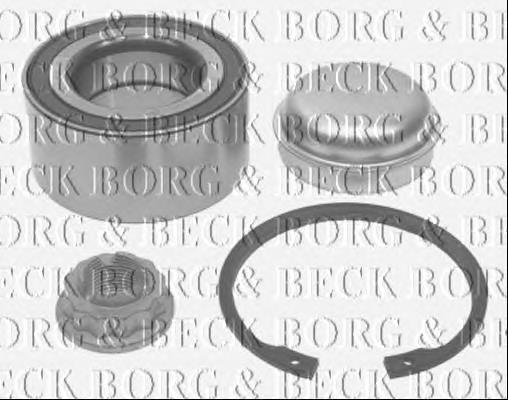 BWK1125 Borg&beck cojinete de rueda delantero