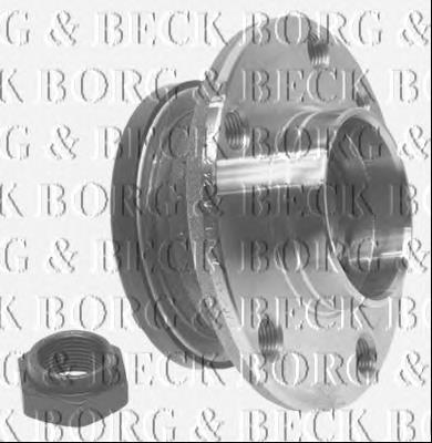 BWK1134 Borg&beck cubo de rueda trasero
