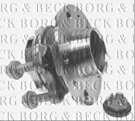 BWK1133 Borg&beck cubo de rueda delantero