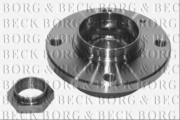 BWK209 Borg&beck cubo de rueda trasero