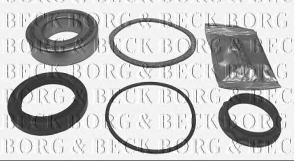 BWK295 Borg&beck cojinete de rueda trasero