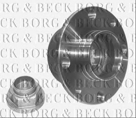 Cubo de rueda trasero BWK313 Borg&beck