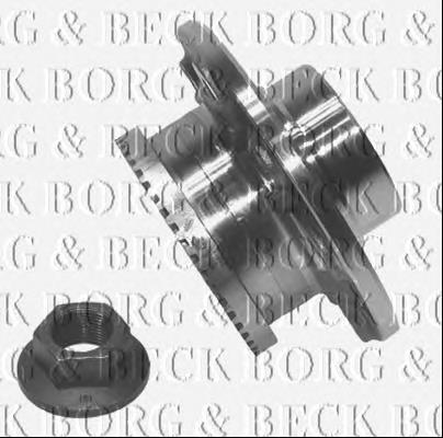 BWK311 Borg&beck cubo de rueda delantero