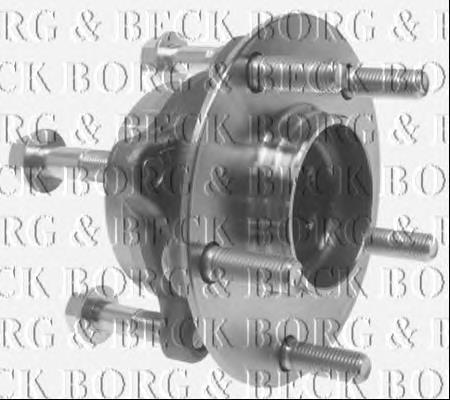 BWK1247 Borg&beck cubo de rueda delantero
