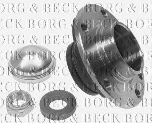 BWK1251 Borg&beck cubo de rueda trasero