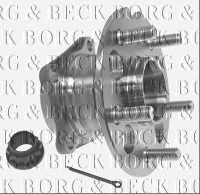 BWK1279 Borg&beck cubo de rueda trasero