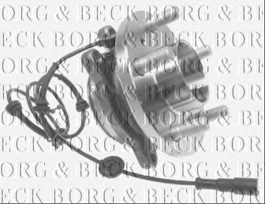 Cubo de rueda delantero BWK1273 Borg&beck