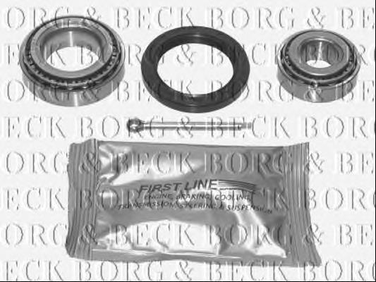 BWK201 Borg&beck cojinete de rueda trasero