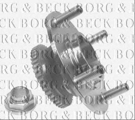 BWK1025 Borg&beck cojinete de rueda trasero