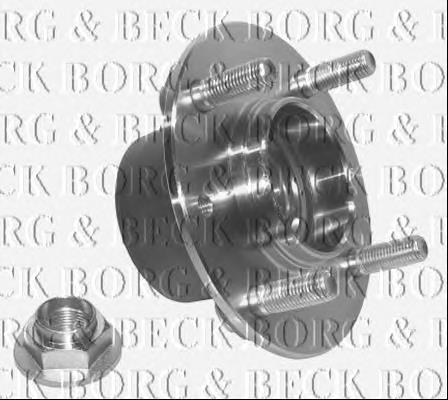 BWK1029 Borg&beck cubo de rueda trasero