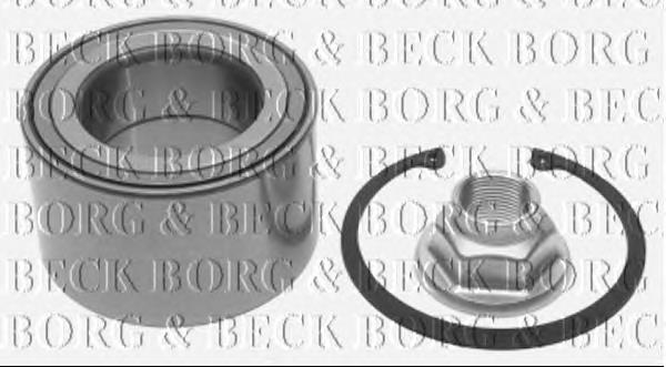 BWK1035 Borg&beck cojinete de rueda trasero