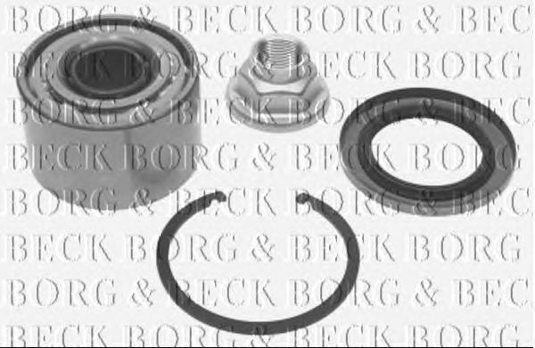 Cojinete de rueda delantero BWK1034 Borg&beck