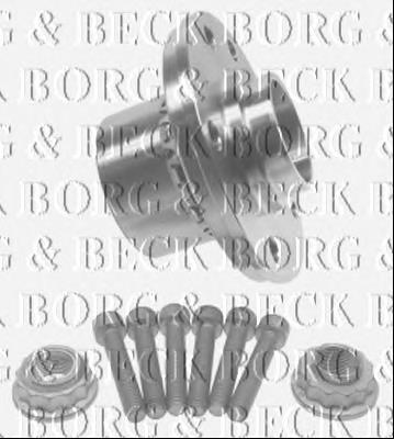 BWK1063 Borg&beck cubo de rueda delantero