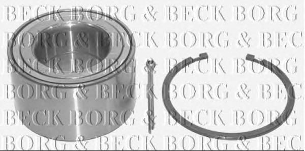 BWK1047 Borg&beck cojinete de rueda trasero