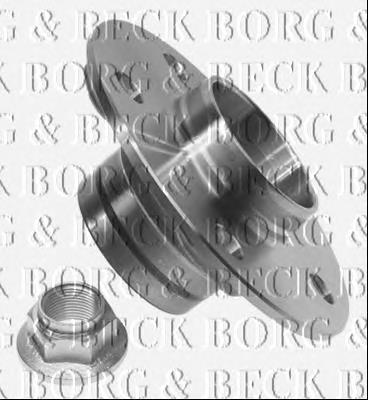 BWK1045 Borg&beck cubo de rueda trasero