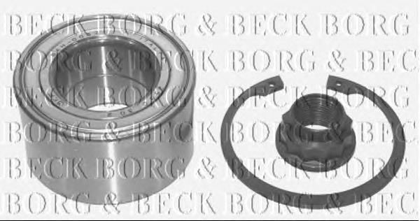BWK1048 Borg&beck cojinete de rueda delantero