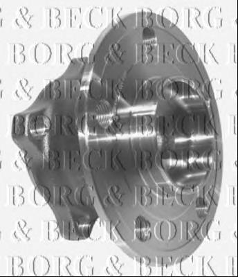 BWK1058 Borg&beck cubo de rueda trasero