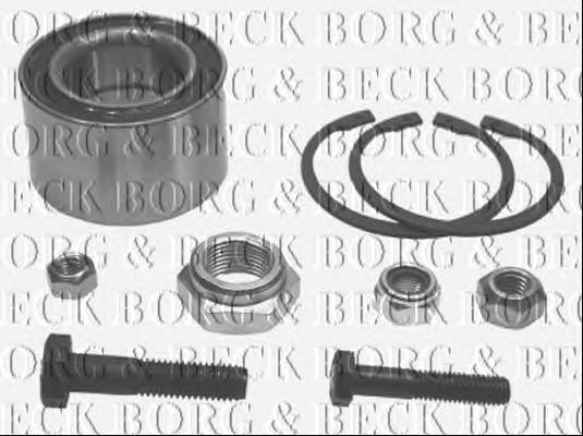 BWK040 Borg&beck cojinete de rueda delantero