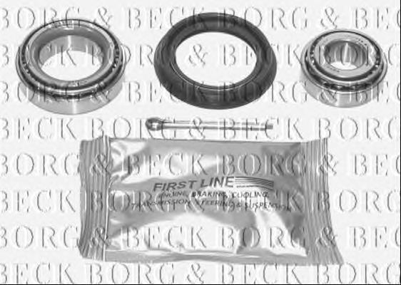 BWK041 Borg&beck cojinete de rueda trasero