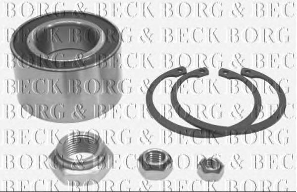 BWK049 Borg&beck cojinete de rueda delantero