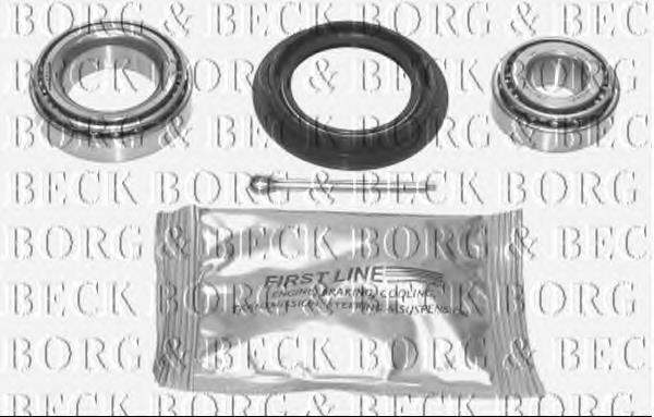 BWK026 Borg&beck cojinete de rueda delantero/trasero