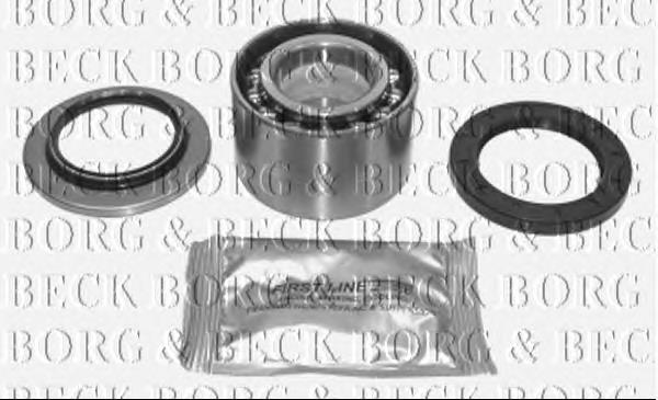 BWK021 Borg&beck cojinete de rueda trasero