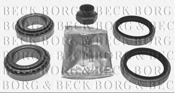 BWK096 Borg&beck cojinete de rueda trasero