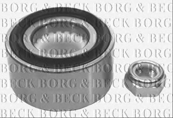 BWK074 Borg&beck cojinete de rueda delantero