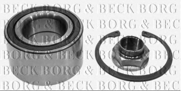 BWK076 Borg&beck cojinete de rueda delantero