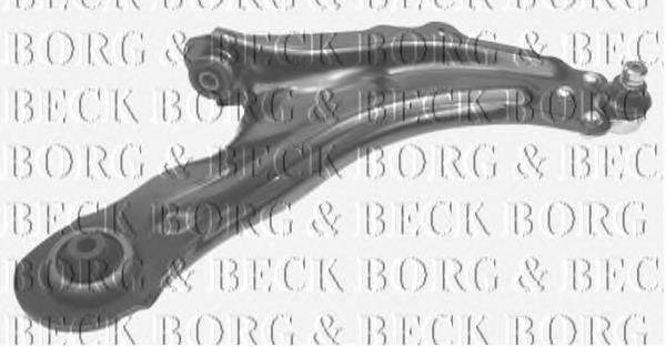 BCA6778 Borg&beck barra oscilante, suspensión de ruedas delantera, inferior derecha