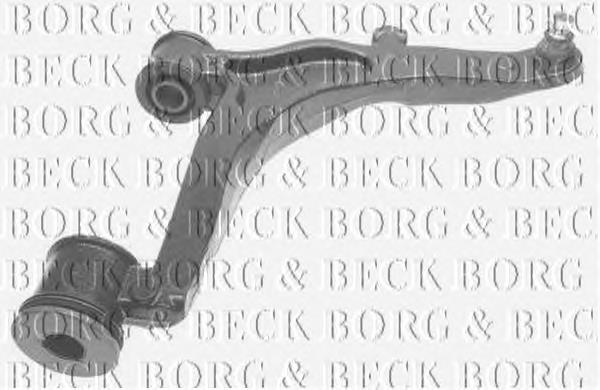 BCA6781 Borg&beck barra oscilante, suspensión de ruedas delantera, inferior derecha