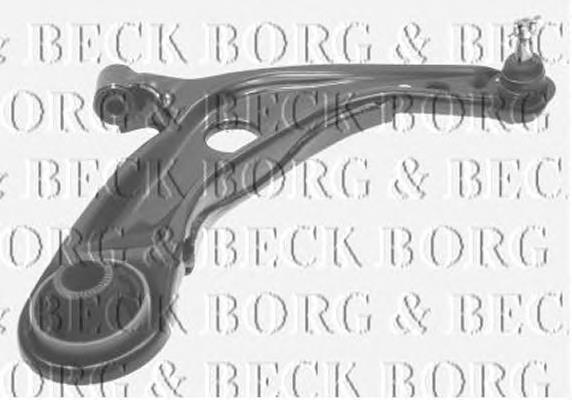 BCA6693 Borg&beck barra oscilante, suspensión de ruedas delantera, inferior derecha
