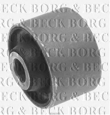 BSK6966 Borg&beck silentblock de amortiguador trasero