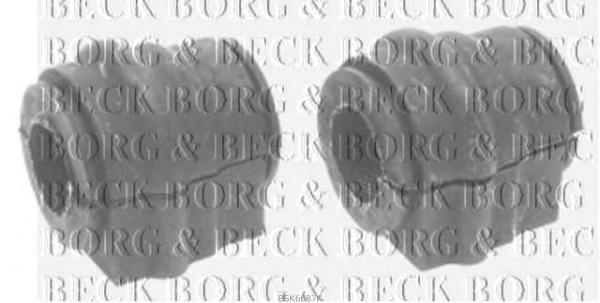 BSK6687K Borg&beck casquillo de barra estabilizadora trasera