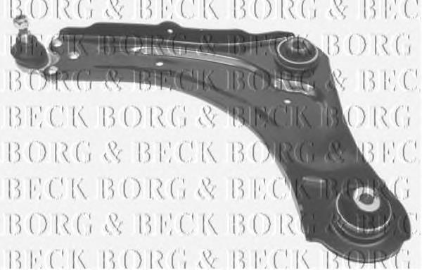 BCA6822 Borg&beck barra oscilante, suspensión de ruedas delantera, inferior izquierda