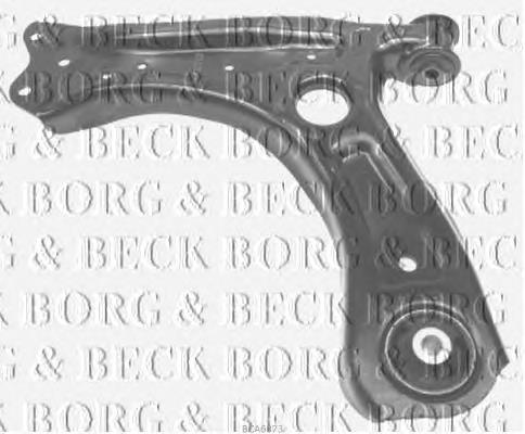 BCA6873 Borg&beck barra oscilante, suspensión de ruedas delantera, inferior izquierda