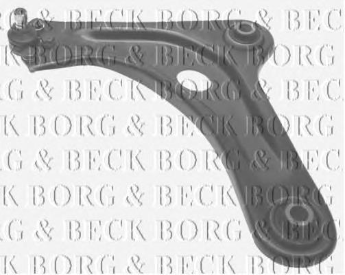BCA6835 Borg&beck barra oscilante, suspensión de ruedas delantera, inferior izquierda