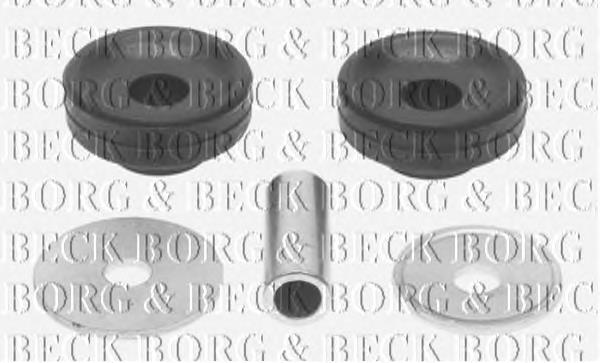 BSM5224 Borg&beck silentblock en barra de amortiguador delantera