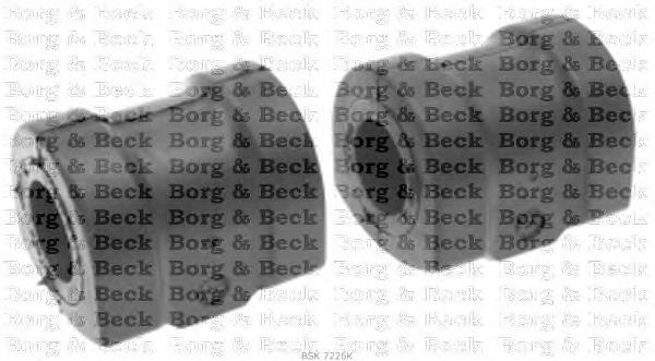 BSK7226K Borg&beck casquillo de barra estabilizadora delantera