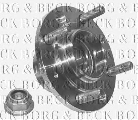 BWK852 Borg&beck cubo de rueda trasero
