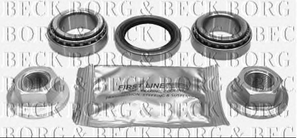 BWK855 Borg&beck cojinete de rueda trasero