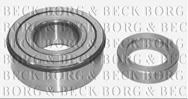 BWK847 Borg&beck cojinete de rueda trasero
