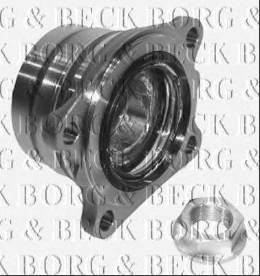 BWK832 Borg&beck cojinete de rueda trasero